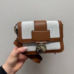 LONGCHAMP | Box-trot Canvas Mini Crossbody Bag